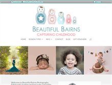 Tablet Screenshot of beautifulbairns.com